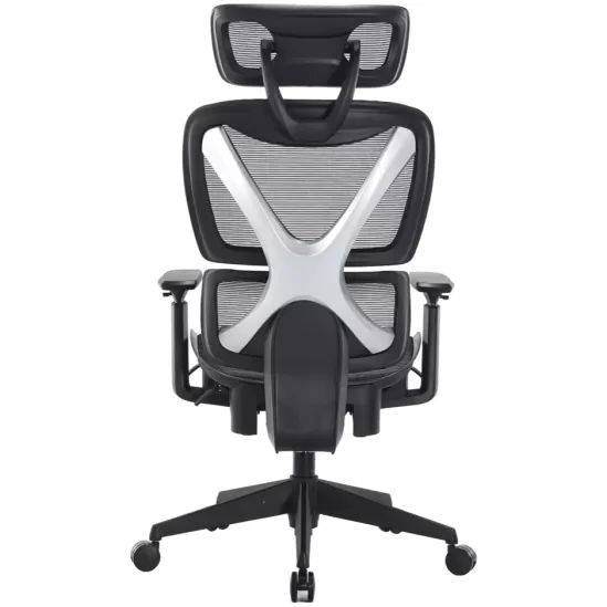 כיסא מנהלים ארגונומי Miracase MWMS200 שחור מסגרת אפורה