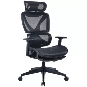 כיסא מנהלים ארגונומי Miracase MWMS200 שחור מסגרת אפורה