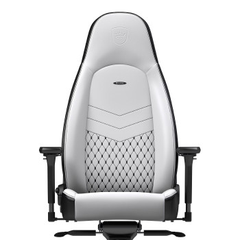 Игровое Кресло Noblechairs ICON черный, белый, צור קשר לבדיקת מלאי