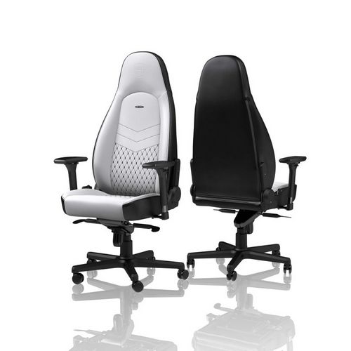 כיסא גיימינג Noblechairs ICON שחור, לבן