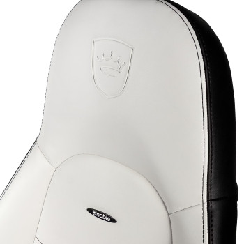 Игровое Кресло Noblechairs ICON черный, белый, צור קשר לבדיקת מלאי