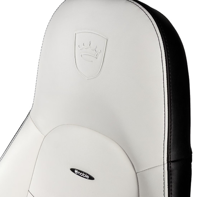 Игровое Кресло Noblechairs ICON черный, белый, צור קשר לבדיקת מלאי