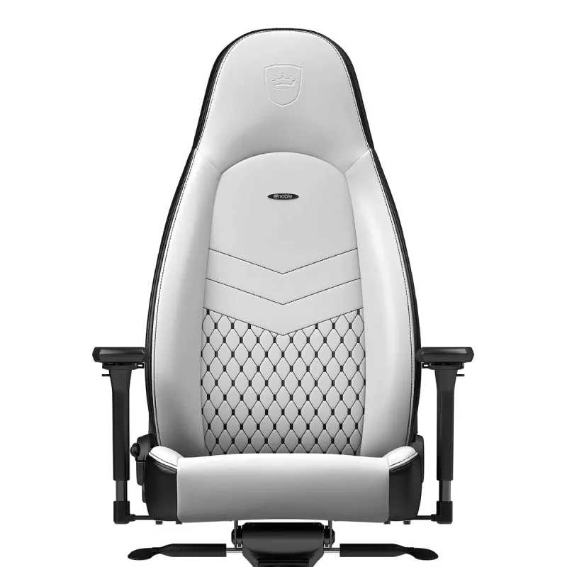 כיסא גיימינג Noblechairs ICON שחור, לבן כיסא גיימינג Noblechairs ICON שחור, לבן