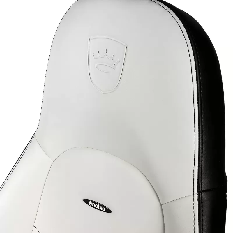 כיסא גיימינג Noblechairs ICON שחור, לבן כיסא גיימינג Noblechairs ICON שחור, לבן