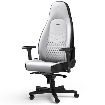 Игровое Кресло Noblechairs ICON черный, белый, צור קשר לבדיקת מלאי
