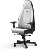 כיסא גיימינג Noblechairs ICON שחור, לבן כיסא גיימינג Noblechairs ICON שחור, לבן
