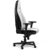 כיסא גיימינג Noblechairs ICON שחור, לבן כיסא גיימינג Noblechairs ICON שחור, לבן
