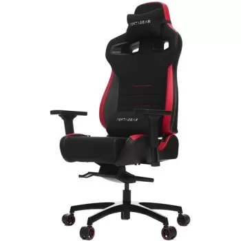 כיסא גיימינג VERTAGEAR Racing Series P-Line PL4500 Coffee Fiber With Silver Embroirdery Black/Red Edition צבע שחור, אדום
