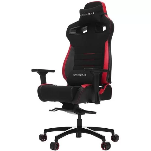 Игровое Кресло VERTAGEAR Racing Series P-Line PL4500 Coffee Fiber With Silver Embroirdery Black/Red Edition Цвет:чёрный, красный