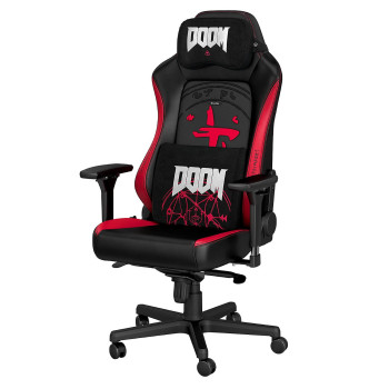 סט כריות Noblechairs Memory Foam Pillow Set - DOOM Edition צבע שחור סט כריות Noblechairs Memory Foam Pillow Set - DOOM Edition צבע שחור