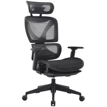כיסא מנהלים ארגונומי Miracase MWMS200 שחור מסגרת אפור כהה