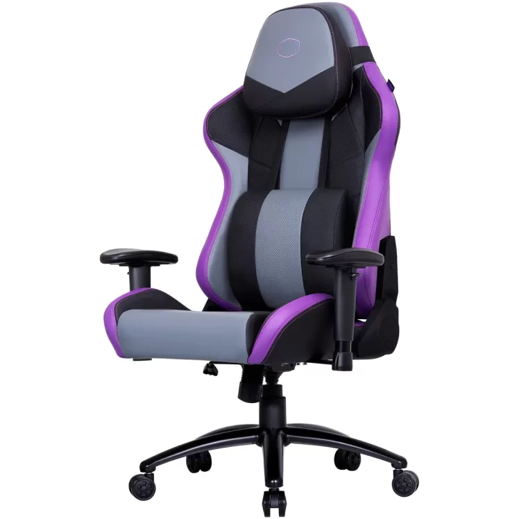כיסא גיימינג Cooler Master Caliber R3 סגול צבע שחור, סגול