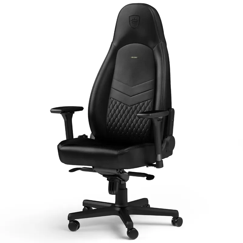 כיסא גיימינג Noblechairs ICON Real Leather שחור