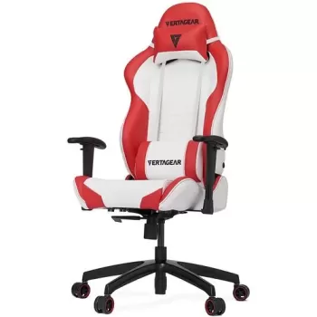 כיסא גיימינג VERTAGEAR Racing Series S-Line SL2000 White/Red Edition צבע לבן, אדום, שחור