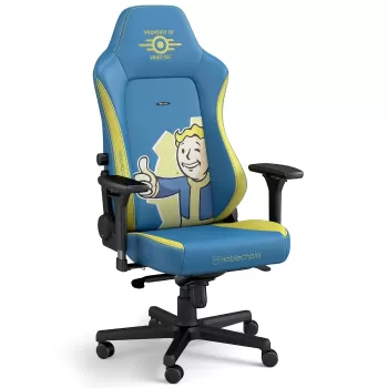 Gaming Chair Noblechairs HERO Fallout Vault Tec Edition Color:Blue, Yellow