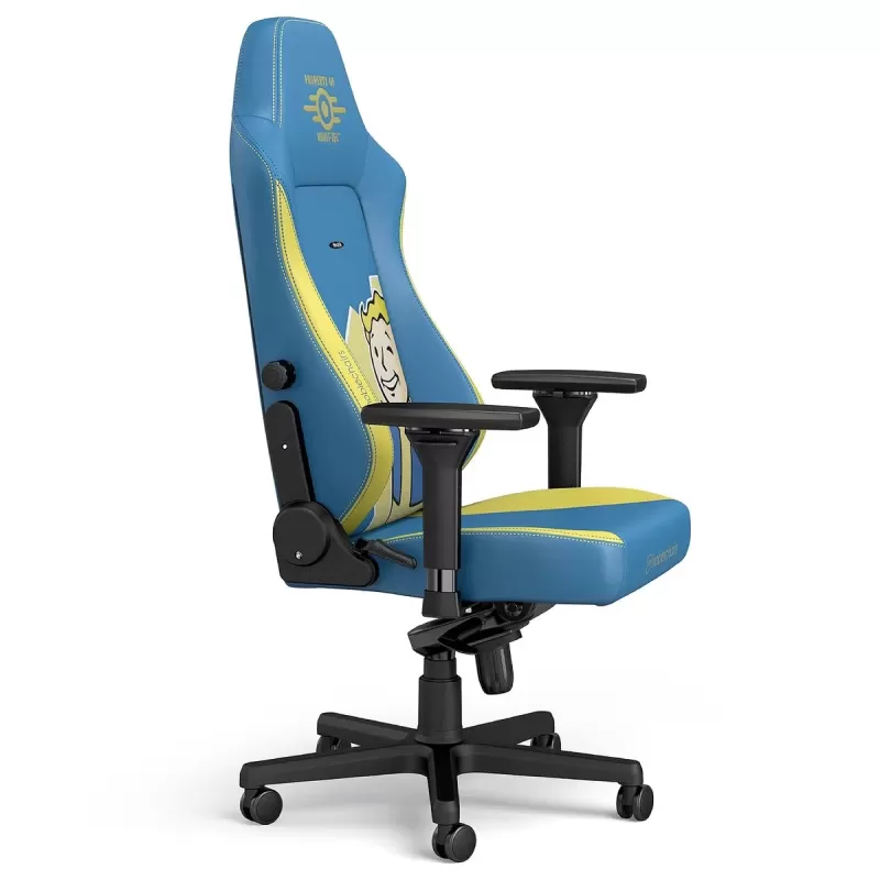 כיסא גיימינג Noblechairs HERO Fallout Vault Tec Edition צבע כחול, צהוב