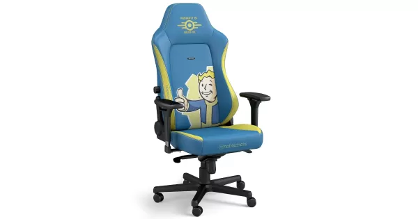 Fallout Chair Gaming Chair Noblechairs HERO Fallout Vault Tec Edition Color:Blue ...