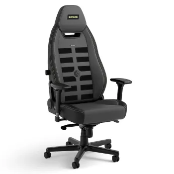 Кресло руководителя Noblechairs LEGEND Shure Edition black/серый