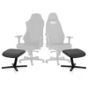 הדום Noblechairs Footrest 2 - TX Anthracite צבע אפור