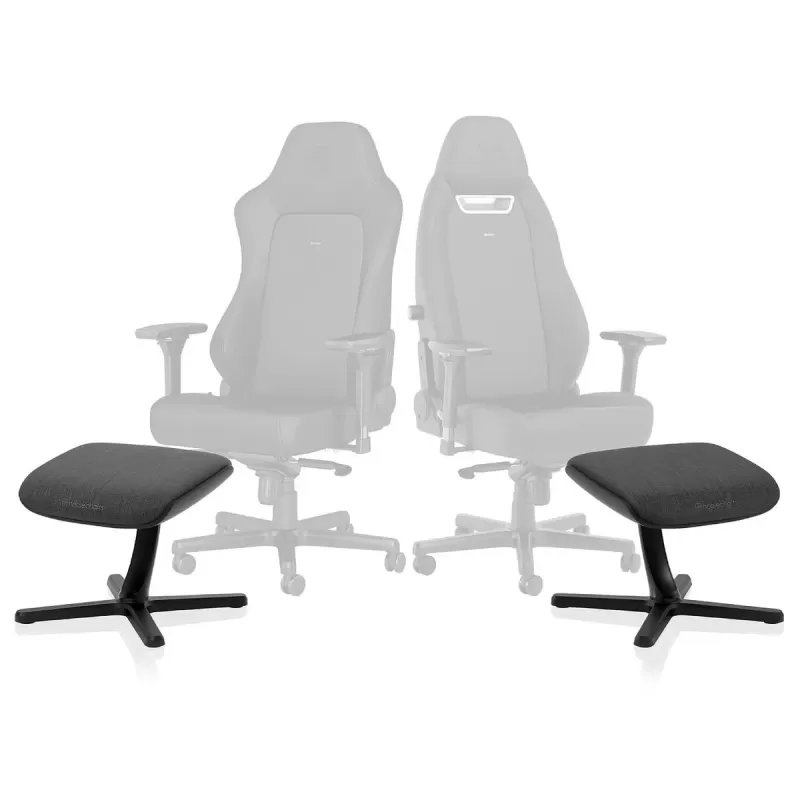 הדום Noblechairs Footrest 2 - TX Anthracite צבע אפור