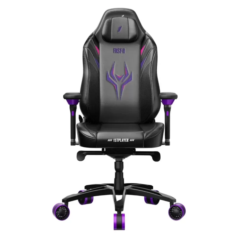 כיסא גיימינג 1St Player F.A.S.T. Gaming צבע שחור, סגול כיסא גיימינג 1St Player F.A.S.T. Gaming צבע שחור, סגול