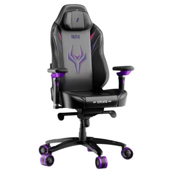 כיסא גיימינג 1St Player F.A.S.T. Gaming צבע שחור, סגול