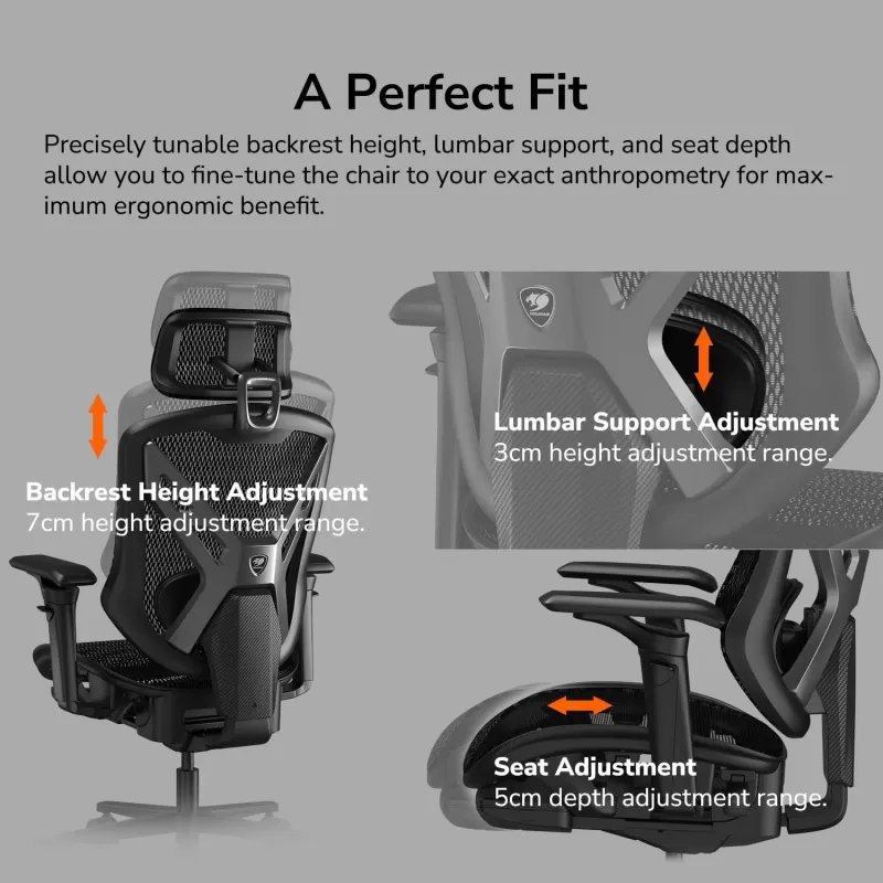 Gaming Chair COUGAR SPEEDER Color:black