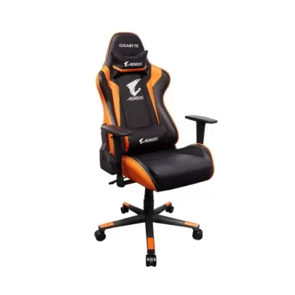 Игровое Кресло Gigabyte AORUS AGC300 V2 black, orange - официальный импортер