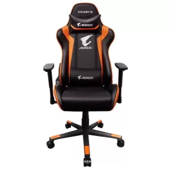 כיסא גיימינג Gigabyte AORUS AGC300 V2 שחור, כתום - יבואן רשמי