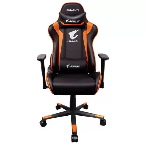 Игровое Кресло Gigabyte AORUS AGC300 V2 black, orange - официальный импортер