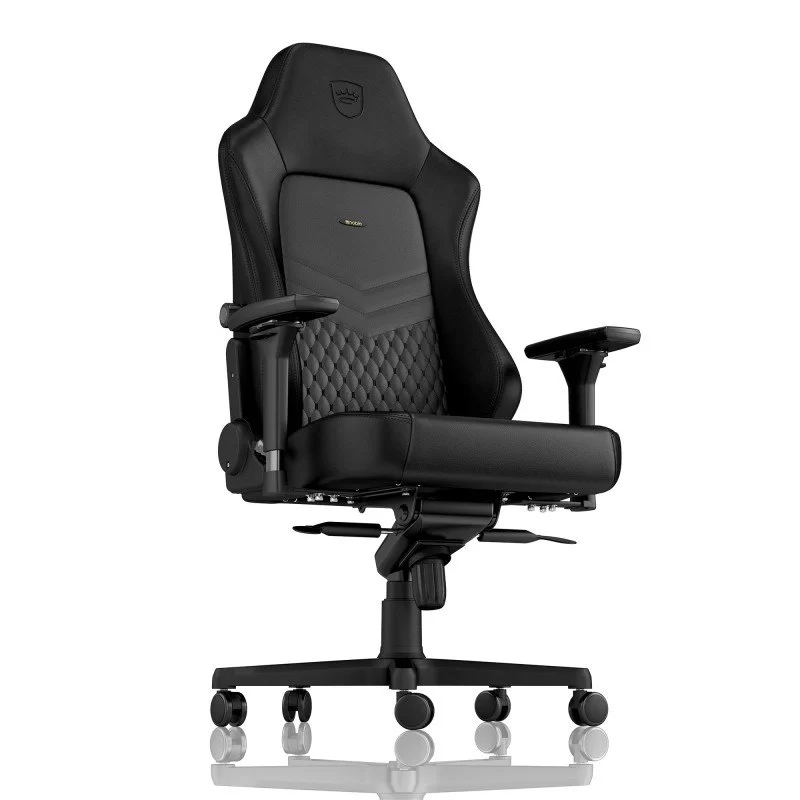 Gaming Chair Noblechairs HERO Real Leather Black Color:black