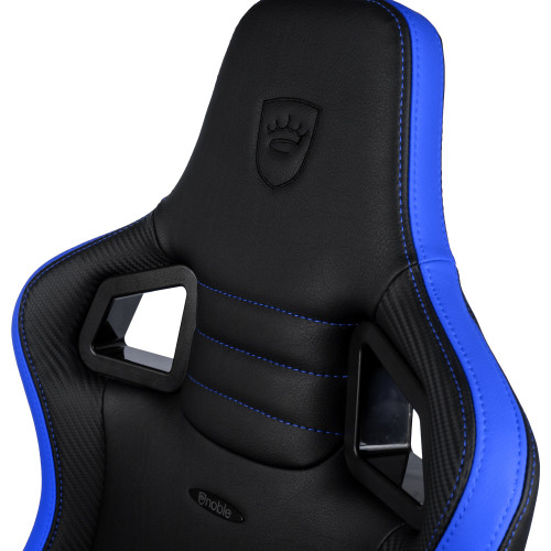 Игровое Кресло Noblechairs EPIC Compact черный/Carbon/Blue черный/קרבון/כחול