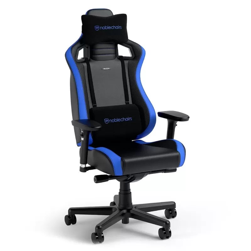 כיסא גיימינג Noblechairs EPIC Compact שחור/Carbon/Blue שחור/קרבון/כחול