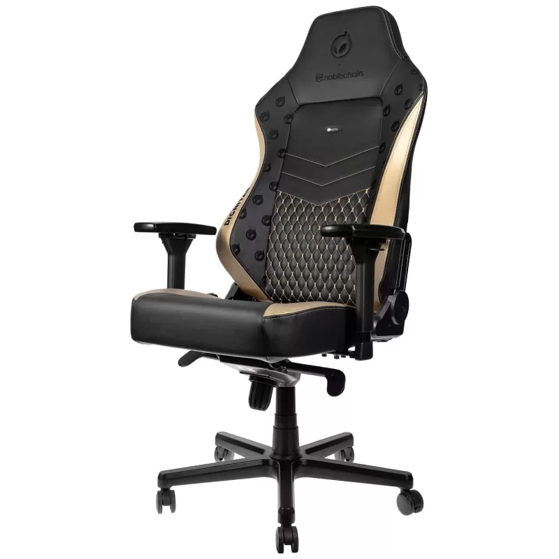 כיסא גיימינג Noblechairs HERO Dignitas Edition בשחור/זהב