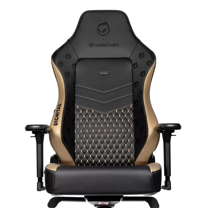 כיסא גיימינג Noblechairs HERO Dignitas Edition בשחור/זהב