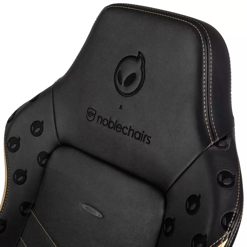 כיסא גיימינג Noblechairs HERO Dignitas Edition בשחור/זהב