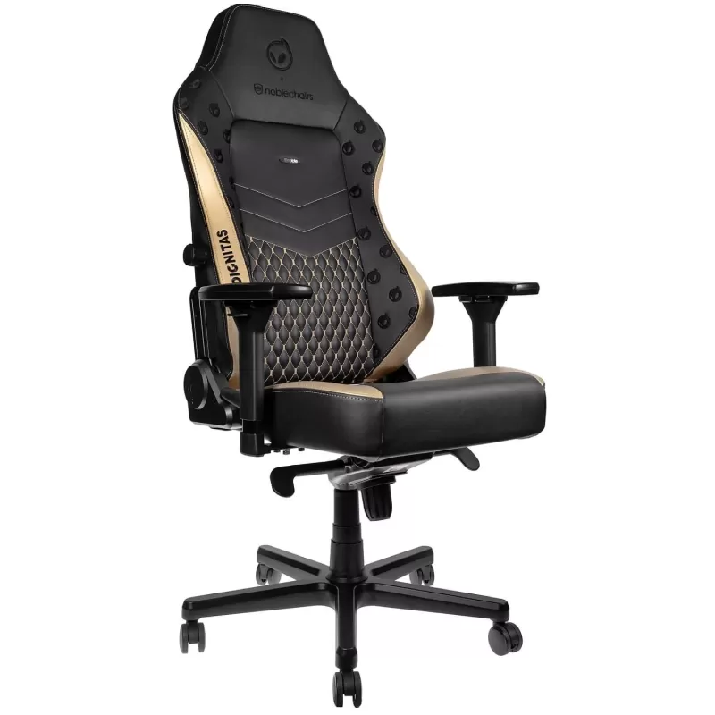 כיסא גיימינג Noblechairs HERO Dignitas Edition בשחור/זהב