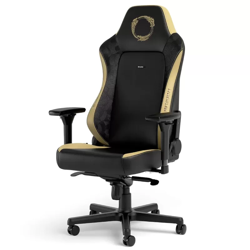 כיסא גיימינג Noblechairs HERO The Elder Scrolls Online Edition צבע שחור, זהב כיסא גיימינג Noblechairs HERO The Elder Scrolls Online Edition צבע שחור, זהב