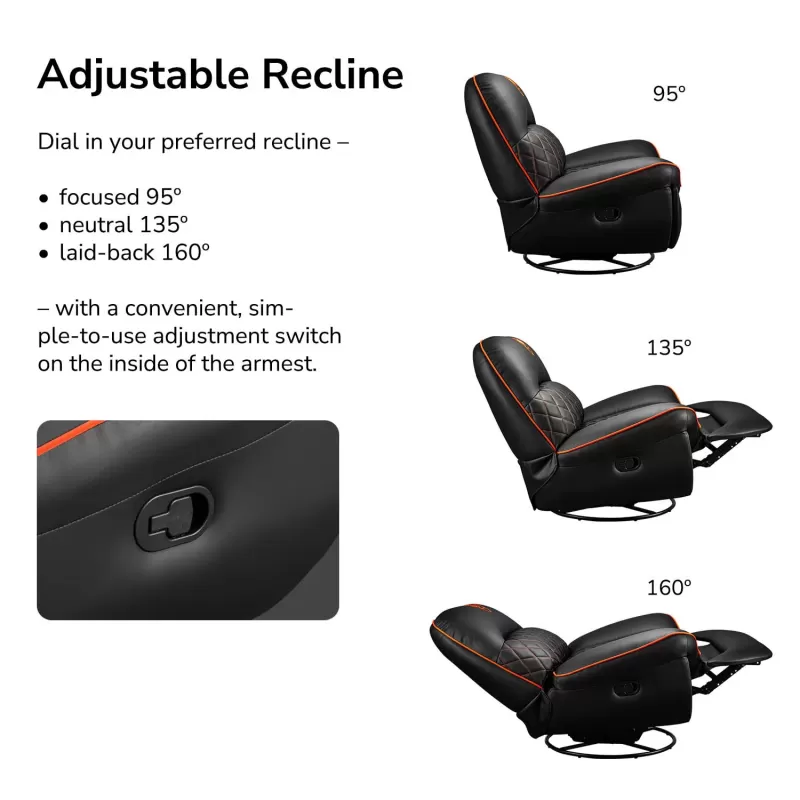 Sofa COUGAR Overlord black
