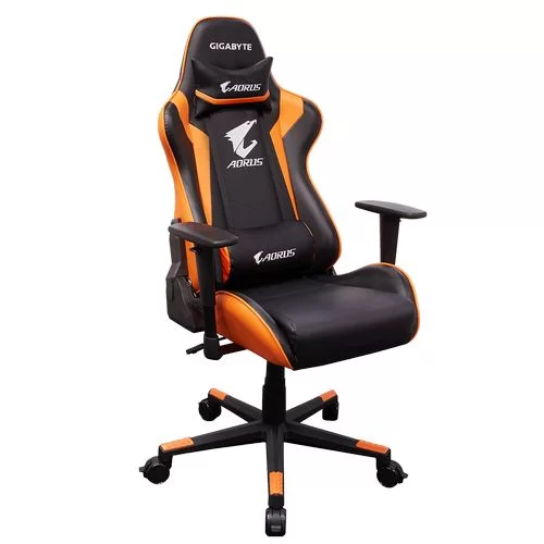 כיסא גיימינג Gigabyte AORUS AGC300 שחור, כתום - יבואן רשמי כיסא גיימינג Gigabyte AORUS AGC300 שחור, כתום - יבואן רשמי