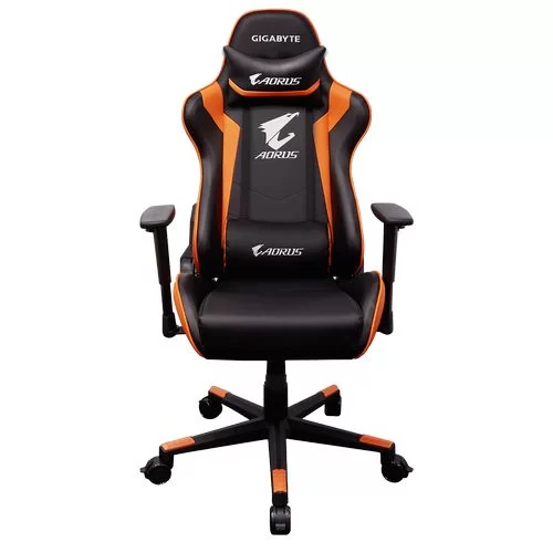 כיסא גיימינג Gigabyte AORUS AGC300 שחור, כתום - יבואן רשמי כיסא גיימינג Gigabyte AORUS AGC300 שחור, כתום - יבואן רשמי