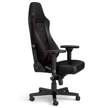Gaming Chair Noblechairs HERO Real Leather Black/Red Color:black, red