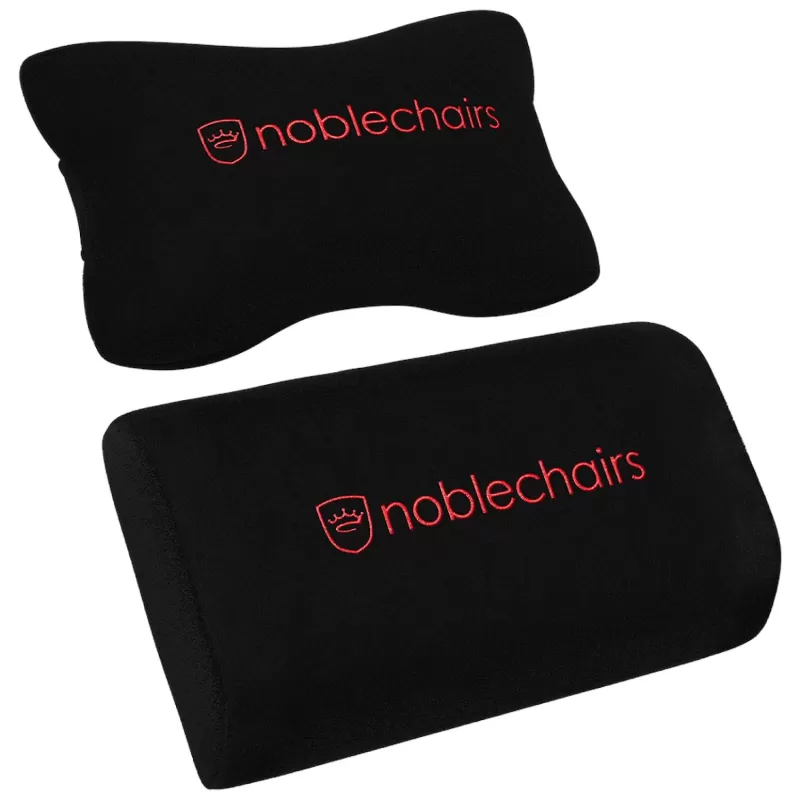 כיסא גיימינג Noblechairs HERO Real Leather Black/Red צבע שחור, אדום