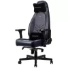 כיסא גיימינג Noblechairs ICON Real Leather צבע כחול חצות, גרפיט