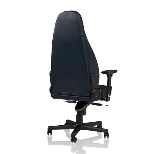 כיסא גיימינג Noblechairs ICON Real Leather צבע כחול חצות, גרפיט