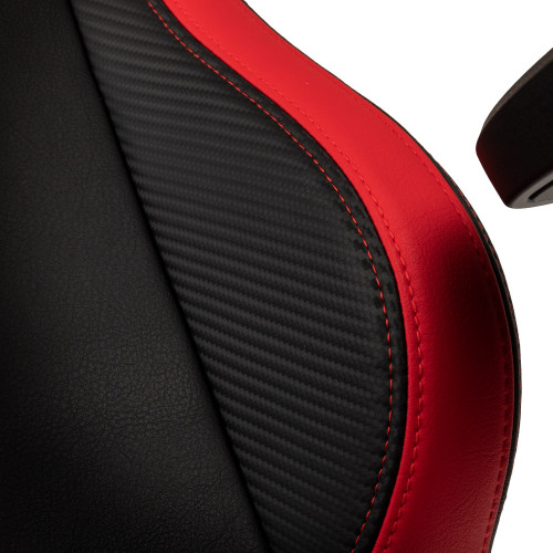 Игровое Кресло Noblechairs EPIC Compact черный/Carbon/Red черный/קרבון/אדום