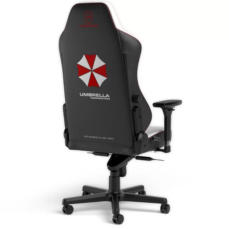 כיסא גיימינג Noblechairs HERO Resident Evil Umbrella Edition בלבן/שחור