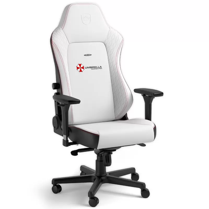כיסא גיימינג Noblechairs HERO Resident Evil Umbrella Edition בלבן/שחור
