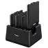 מטען סוללות לטאבלט Panasonic Toughbook G2 4-Bay FZ-VCBG21M FZVCBG21M צבע שחור