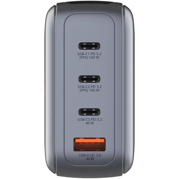 Зарядное устройство Verbatim Mini GaN Charger 140W with Display 30240 Зарядное устройство Verbatim Mini GaN Charger 140W with Display 30240